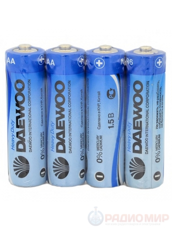 Батарейка AA (R6) Daewoo